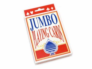 トランプ　ＢＩＧサイズ紙製トランプ　ＪＵＭＢＯ ＰＬＡＹＩＮＧ ＣＡＲＤＳ　カードゲーム