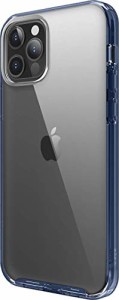 【elago】 iPhone12Pro / iPhone12 対応 ケース 耐衝撃 クリア 携帯ケース 衝撃 吸収 ハイブリッド 薄型 スリム 透明 ハード タフ カバー