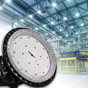 【超明るい!】UFO型LED投光器150W 24000LM 高天井用 led照明1200Wバラストレス水銀灯相当 LED作業灯 led高天井器具 LED投光ライト 工場照