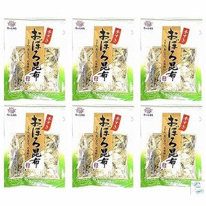 前島食品 おぼろ昆布 ２０ｇ×6袋 Topsellerオリジナル開封日シール付き【在庫あり】