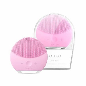 FOREO LUNA mini 2 電動洗顔ブラシ シリコーン製 音波振動 パールピンク 1個