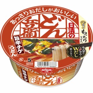 どん兵衛 日清のあっさりおだしがおいしいどん兵衛 旨辛チゲうどん 日清食品 カップ麺 69g×12個