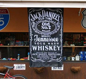 リアル・フラッグ 旗 JACK DANIEL'S ジャックダニエル タペストリー アメリカン雑貨 ガレージ インテリア