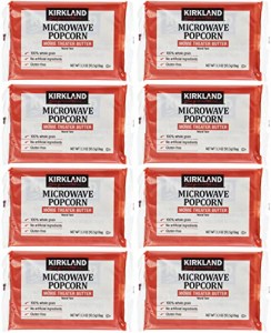 KIRKLAND(カークランド) カークランド バター MICROWAVE ポップコーン 8袋【在庫あり】