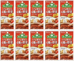 カレーパートナー ＜コクを深める4種の野菜ペースト＞10個セット おまけ付き ハウス食品 使い切り 調味料【在庫あり】