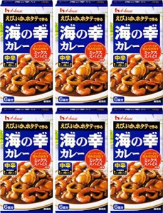 120g 海の幸カレー 中辛(6個セット）おまけ付き おかず シーフード【在庫あり】