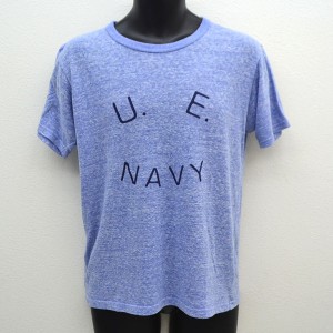 uniform experiment / ユニフォームエクスペリメント ◆半袖Tシャツ/U.E.NAVY/ブルー/サイズ1 UE-112080 メンズ【古着】【中古】