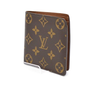 LOUIS VUITTON / ルイヴィトン ポルトフォイユ マルコ 二つ折り財布 モノグラム コンパクト ブランド【財布】 【中古】 の通販