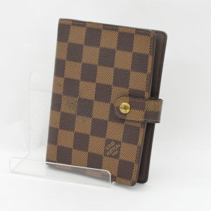 LOUIS VUITTON / ルイヴィトン ◆アジェンダPM 手帳カバー ダミエ R20700 ブランド【手帳/アドレス/住所録】 【中古】 