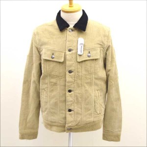 Palm Angels / パームエンジェルス ◆コーデュロイジャケット/ブローチ付き/ベージュ/XS PMEA055F184190034800 メンズ 【中古】 