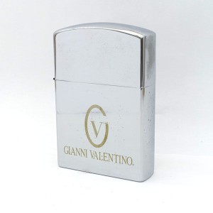 GIANNI VALENTINO / ジャンニ バレンチノ ◆オイルライター/ビック/BIG/ロゴ/シルバー メンズファッション 【中古】 