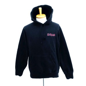 Supreme / シュプリーム ◆Portrait Hooded Sweatshirt/ポートレイト パーカー/ブラック/18AW/サイズM メンズ 【古着】 【中古】