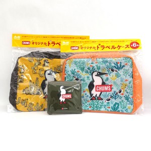 CHUMS ◆【バッグ】CHUMS　エコバッグ＆トラベルケース2点セット 生活雑貨【未使用】 