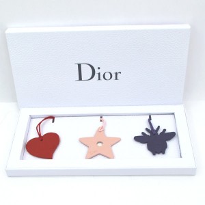 Dior / ディオール ◆チャーム レザー スター ハート ハチ ノベルティ ブランド【中古】 