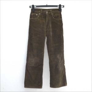 Levis　/　リーバイス ◆コーデュロイパンツ/ブラウン/W24/丸高衣料 305-88 レディースファッション　【古着】 【中古】 