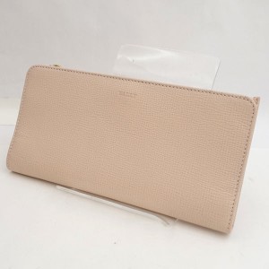 BALLY / バリー ◆二つ折り財布/MABIN/レザー/ピンク レディース　【財布/サイフ/ウォレット/wallet/コイン】 【中古】 