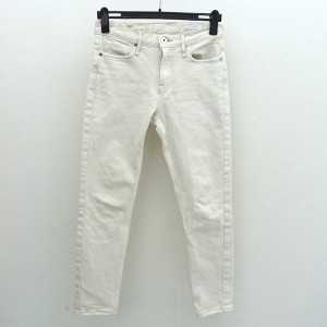 upper hights /　アッパーハイツ ◆デニムパンツ/ストレッチ/ベージュ/W24 861219 レディースファッション 【古着】 【中古】 