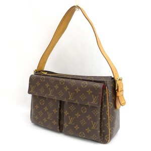 LOUIS VUITTON / ルイヴィトン ◆ヴィバシテGM モノグラム ショルダーバッグ M51163【バッグ/バック/BAG/鞄/カバン】 【中古】 