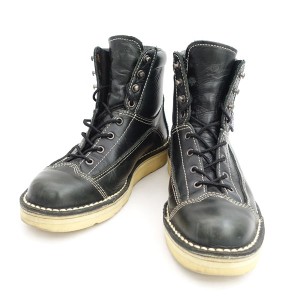 Danner / ダナー ◆ワークブーツ/スタンフィールドブーツ/レザー/ブラック/7.5 4101 メンズファッション 【中古】 