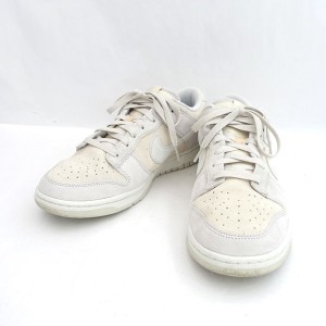 NIKE / ナイキ ◆Dunk Low RETRO PRM/ダンクロー/グレー/28ｃｍ DD8338-001 メンズ　【靴/クツ/シューズ/SHOES】 【中古】 