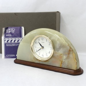 CITIZEN / シチズン ◆【時計】置き時計/カリエ514/大理石 4RG514-005 生活雑貨【中古】 