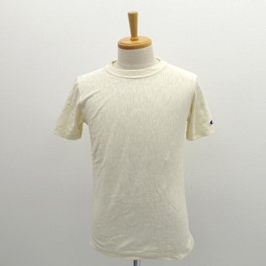 Champion / チャンピオン ◆Tシャツ/リバースウィーブ/クリーム/サイズM Ｃ3-Ｂ301 メンズファッション 【中古】 