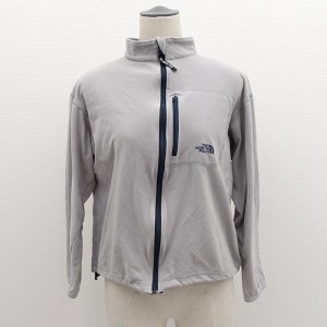 THE NORTH FACE / ノースフェイス ◆フリースジャケット/Thermal Pull Overグレー/サイズL NLW41300  【古着】 【中古】 