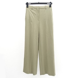 theory / セオリー ◆スラックス/Traceable Wool Relaxed Trouser/グリーン/00 2106406 レディース 【古着】 【中古】 