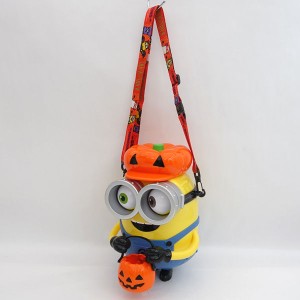 ◆USJ ハロウィン ミニオン　ポップコーンバケツ 子供用品【中古】 