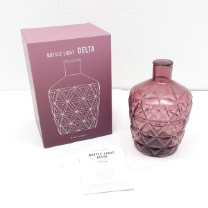 シンプルマインド株式会社 ◆【雑貨】BOTTLE LIGHT DELTA  ボトルライトデルタ　パープル SMLT-004-PU 生活雑貨【未使用】 