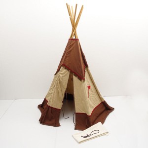 Lapin　/　ラピン社 ■フランス製 The Tepee ティピー キッズテント 秘密基地 子供用品【中古】  【代引不可】【同梱不可】