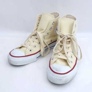 CONVERSE / コンバース ◆ハイカットスニーカー/オールスター/ベージュ/22ｃｍ 1706 【靴/クツ/シューズ/SHOES】 【中古】 