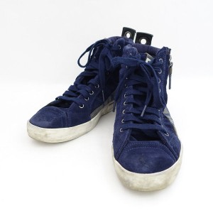 DIESEL / ディーゼル ◆D-Velows Mid Lace/スニーカー/ネイビー/25.5ｃｍ Y01759 メンズファッション【メンズ/MEN】 【中古】 