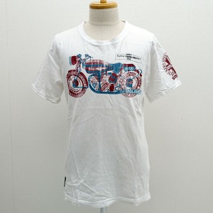 Norton ◆Tシャツ/バイクプリント/ホワイト/サイズXL 52N1003 メンズファッション【メンズ/MEN/男性/ボーイズ/紳士】 【中古】 