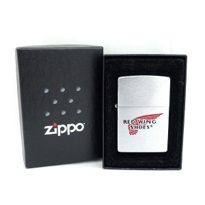 Zippo / ジッポ ◆RED WING SHOES/2000年製/シルバー メンズファッション【喫煙具/煙草/タバコ/シガレット/ガス】 【中古】 