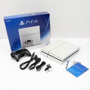 SONY / ソニー ◆PlayStation4 PS4 プレステ4 本体 ホワイト 500GB ※欠品あり CUH-1200A B02 家電【中古】 