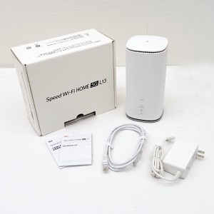 ZTE ◆【KDDI】Speed Wi-Fi HOME 5G L13 ホームルーター ZTR02SWU 家電【中古】 