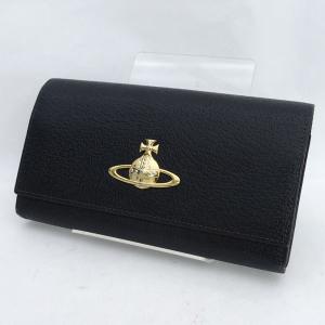 ヴィヴィアンウエストウッド がま口 二つ折り ORB オーブ 型押し