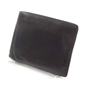 Paul Smith / ポールスミス ■二つ折り財布 レザー ブラック ブランド【財布/サイフ/ウォレット/wallet/コイン】 【中古】 