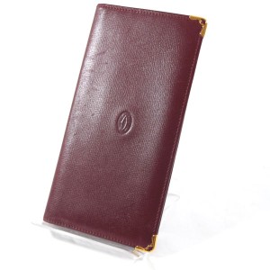 Cartier / カルティエ ■財布　札入れ　ボルドー　マスト ブランド【財布/サイフ/ウォレット/wallet/コイン】 【中古】 