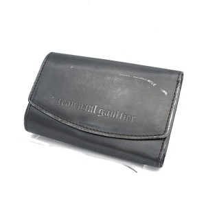 JEAN PAUL GAULTIER / ジャンポール ゴルチエ ■多機能 5連キーケース レザー ダークグレー  ブランド【KEY/キー/鍵】 【中古】 