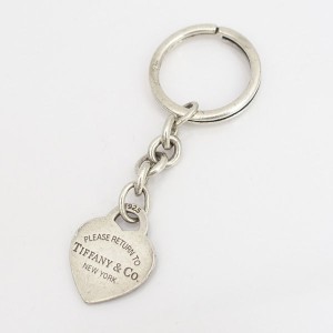 TIFFANY&Co. / ティファニー ■キーホルダー ハートチャーム アクセサリー 925  ブランド【KEY/キー/鍵】 【中古】 