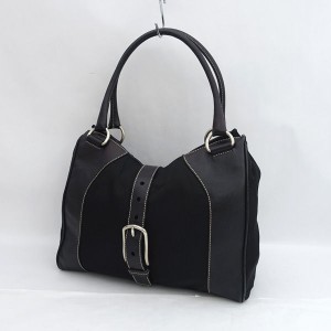 PRADA / プラダ ■トートバッグ ナイロン レザー ブラッグ ハンドバッグ ブランド【バッグ/バック/BAG/鞄/カバン】 【中古】 