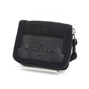 DIESEL / ディーゼル ■財布 カード コイン ブラック ブランド【財布/サイフ/ウォレット/wallet/コイン】 【中古】 