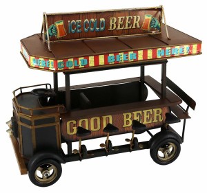 ブリキのおもちゃ(beer tour car) 43042 / 家具・インテリア インテリア雑貨 置物・オブジェ