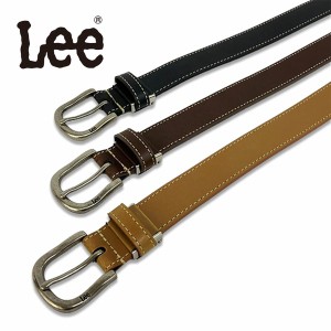 Lee 30mm幅 シングルステッチベルト / ファッション 服飾雑貨 ベルト・バックル