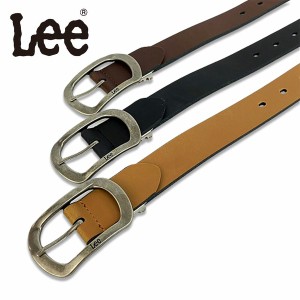 Lee 35mm幅 深面取りパンチングベルト / ファッション 服飾雑貨 ベルト・バックル