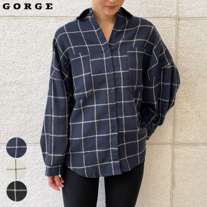 格子チェックシャツ / ファッション レディースアパレル トップス シャツ・ブラウス