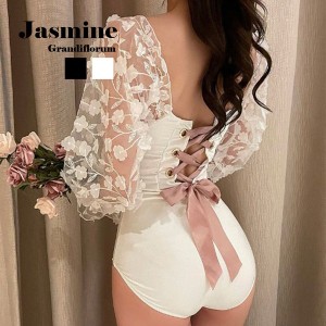 Jasmine Grandiflorum / 大人のsexy＆cuteブランド 水着 ワンピース セクシー レディース / ファッション レディースアパレル