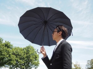 台風にも耐えられる16本骨傘 / ファッション 服飾雑貨 傘・日傘 雨傘